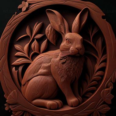 3D model Rabbit (STL)